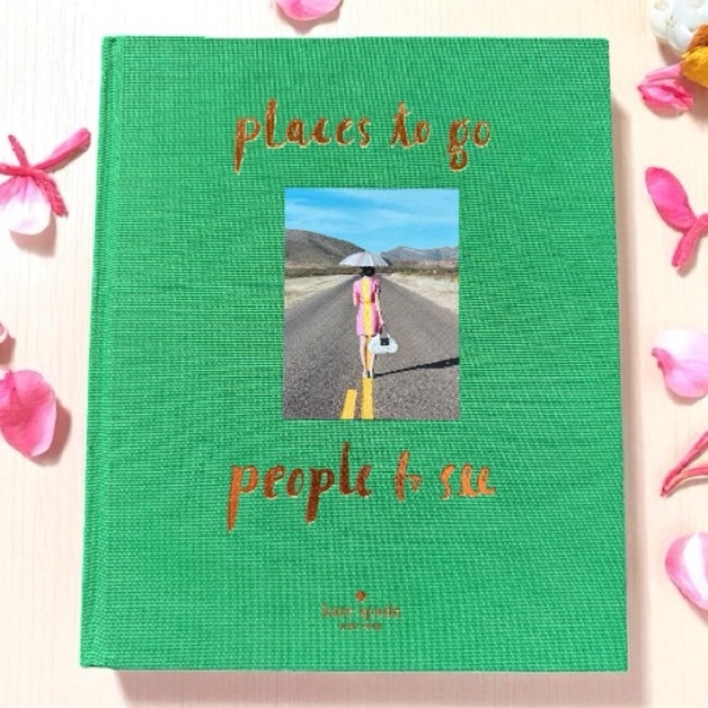 Kate Spade OUT OF PRINT “Places to Go People to See” Coffee Table Book